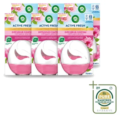 Immagine prodotto di 6 diffusori profumati Air Wick Deco Sphere, profumo Magnolia e fiori di ciliegio – 75 ml - Confezione risparmio - 6 pezzi
