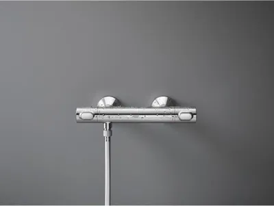 Immagine prodotto di Miscelatore termostatico per doccia GROHE Precision Flow, montaggio a parete, protezione antiscottatura, cromato