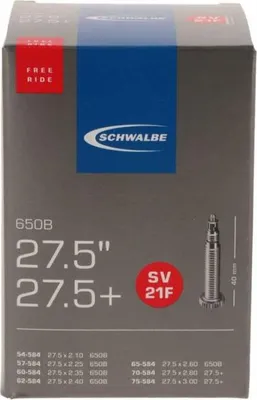 Produktbild von Schwalbe 1x Schlauch SV21F Freeride 27.5x2.10-3.00