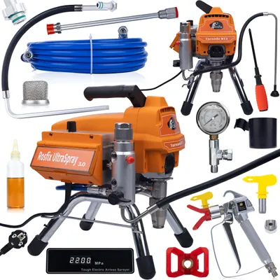 Obrázek produktu pro Rosfix Tornado RT3 UltraSpray 2200W 22MPA 2,5L/min lakovací jednotka