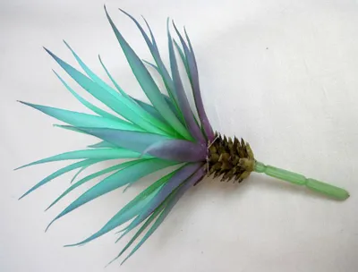 Produktbild von Kaktuszweig - Kunstblume Grün ca. 20 cm
