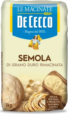 Produktbild von De Cecco Hartweizengrieß, 1 kg