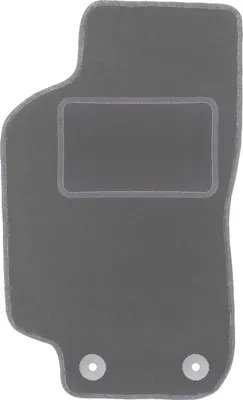 Produktbild von Fahrerfußmatte Velours graphit passend für Saab 9-5 I Y3SE (1997-2005, Limousine, Kombi) – mit Befestigungen – passgenau
