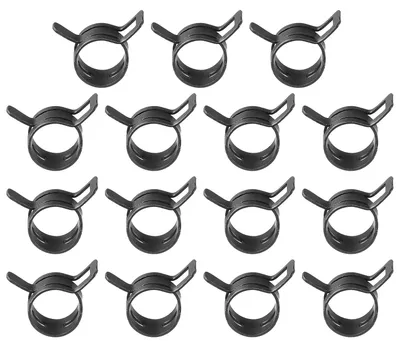 Productafbeelding van Federklemmen voor slangen 13-14,6 mm, 15 stuks, zwart