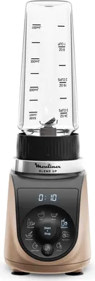 Image de Moulinex Blend Up LM190AF0 Mixeur de table 0,85 l 1000 W noir, or