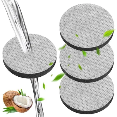 Productafbeelding van Waterfilter MicroDisc, 4-pack, voor Brita Fill & Go, vermindert chloor en smaakstoffen