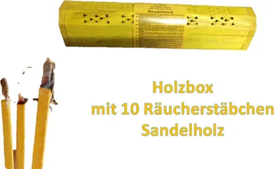 Produktbild von Holz-Räucherstäbchenbox Räucherturm Räuchersäule