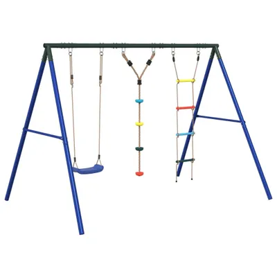 Image de Jeu balançoire d'extérieur balançoire échelle et corde à disque