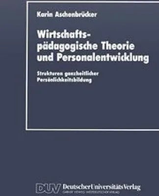Immagine prodotto di Wirtschaftspädagogische Theorie und Personalentwicklung