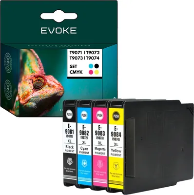Go Inks C-525Bk Cartucce D'inchiostro Compatibili Per Sostituire Canon PGI-525Bk Per L'uso Con Stampanti Canon PIXMA, Nero (confezione Da 4 - Foto 3