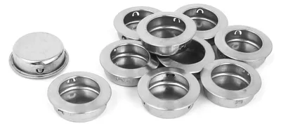 Produktbild von 10 Stück Schubladengriffe 35 mm Durchmesser aus 304 Edelstahl