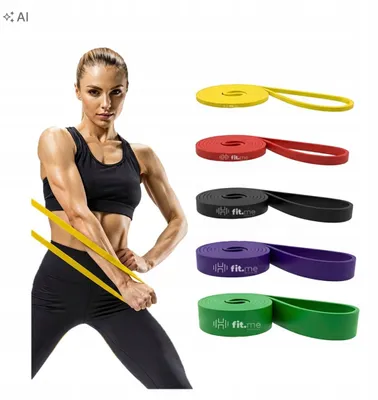 Produktbild von Fit.Me Powerband Widerstandsbänder Set 2-45 kg Latex