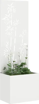 Immagine prodotto di Schermo per privacy in giardino Floreale Bianco 50 x 150 cm