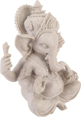 Obrázok produktu pre Ganesha Slon Socha Slon Lord Socha Hindu Slon Socha živice pre domáce dekorácie miestnosti