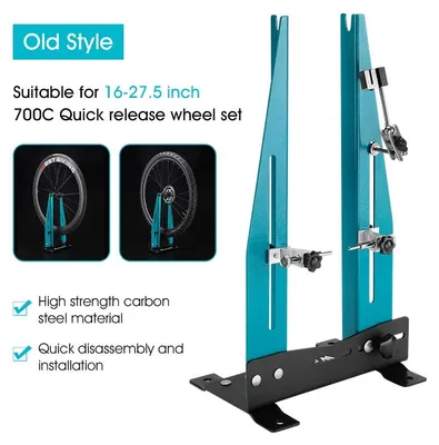 Produktbild von Fahrradkalibrierstand, langlebige Metallkonstruktion, höhenverstellbar, 16-27,5 Zoll
