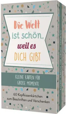 Obrázek produktu pro Die Welt ist schön, weil es dich gibt