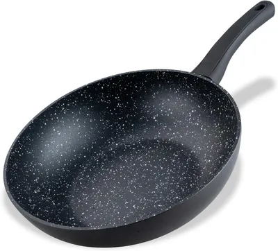 Image de Fackelmann Poêle à frire Wok en marbre 28 cm