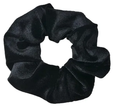Productafbeelding van Clayre & Eef haarbandje, diameter 10 cm, zwart, fluweel