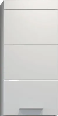 Produktbild von trendteam Bad Hänge-Stauraumelement Devon Weiß Melamin/Weiß Hochglanz Tiefzieh 35 x 75 x 16 cm