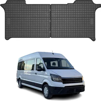 Zdjęcie produktu dla 2017-2025 VW Crafter dywaniki gumowe czarne 2 szt