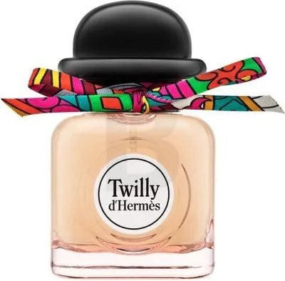 A bottle of Hermes Twilly d'Hermés Eau de Parfum.