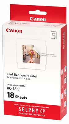 Produktbild von Canon KC-18 IS Sticker 50x50 mm