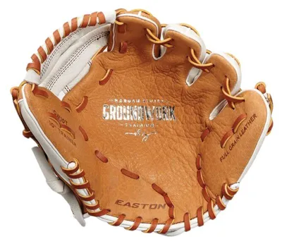 Produktbild von Easton GW10T 10-Zoll-Softball-Fastpitch-Trainingshandschuh aus Leder für das Feldspiel | Für die linke Hand