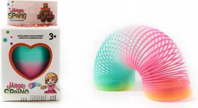 Image de Magic Ring Rainbow Spring Toy Spring
