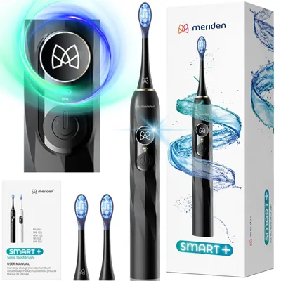 Image de Brosse à dents électrique sonique Meriden Smart + écran LED