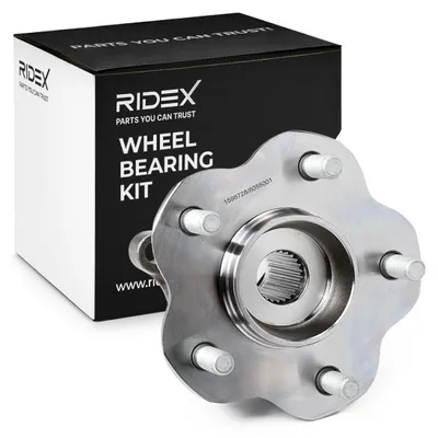 Produktbild von RIDEX Radlagersatz Hinten für NISSAN Qashqai / Qashqai +2 I (J10, NJ10) 654W0494