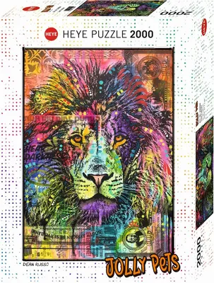 Image de Puzzle 2000 pièces Lions Heart Heye 29844