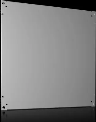 Produktbild von Rittal 8617.580, Montageplatte, Galvanisiertes Stahl, Grau, 1 Stück(e)