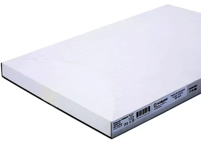 Image de Papier sulfurisé revêtu, découpes de 530x325 mm, 500 pièces, blanc