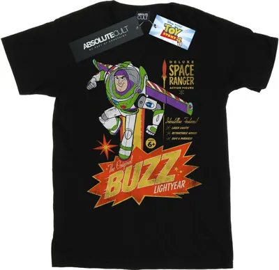 Produktbild von Disney - "Toy Story 4 The Original Lightyear" T-Shirt für Herren BI48502 (3XL) (Schwarz)