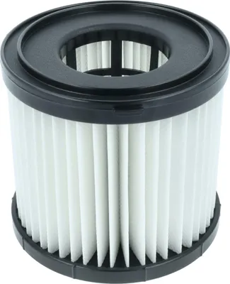 Produktbild von vhbw Faltenfilter kompatibel mit Ryobi PCL734, P3240, PCL733 Staubsauger - Patronenfilter Schwarz Weiß
