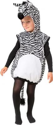 Produktbild von Kinderkostüm Weste Zebra 104