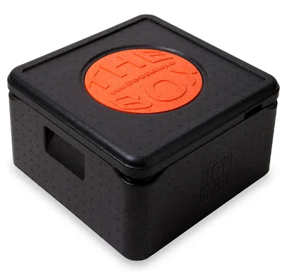 Produktbild von The Box Thermobox Pizza mittel, Volumen: 41 x 41 x 24 cm (21 Liter), Nutzhöhe 17,5 cm - 1 Stück