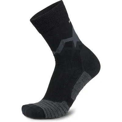 Produktbild von Meindl Mt3.5 Trekking Merino Light Wandersocken Damen - Schwarz / Grau | Größe: 36-38