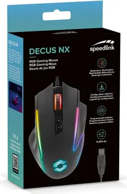 Produktbild von Speedlink Decus Nx Rgb Gaming-maus One Size