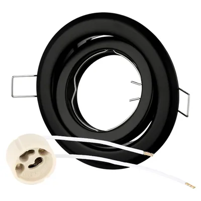 Immagine prodotto di Telaio di montaggio in metallo per spot GU10 XL - nero
