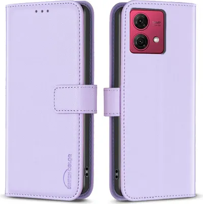 Produktbild von Motorola Moto G84 Hülle - BINFEN Klapphülle - Lavendel