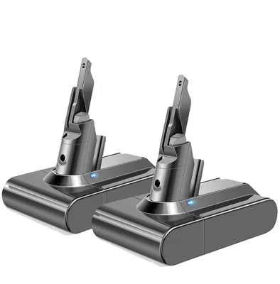 Obrázek produktu pro Náhradní baterie Dyson V7, kapacita 6000mAh, napětí 21,6V, 21,6V, dvě V7