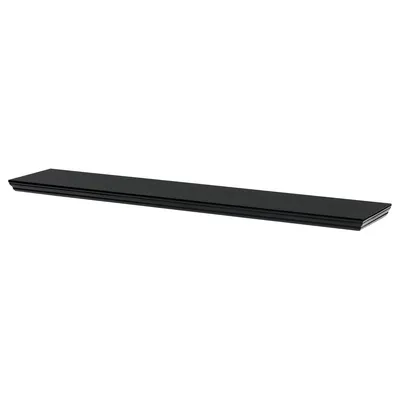 Produktbild von Wandregal 120 cm, MDF, schwarz