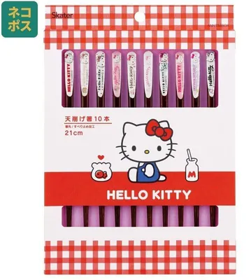 Produktbild von Sanrio Essstäbchen 10er-Pack Hello Kitty