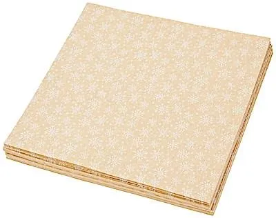 Produktbild von Faltblätter Kraftpapier 80g/qm 15x15cm Weihnachten 10 Motive VE=100 Blatt