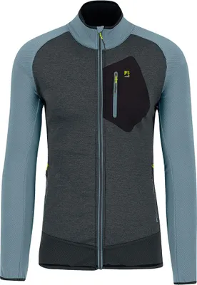Produktbild von Karpos Odle Fleece Mit Durchgehendem Reißverschluss Grau M Herren Grau M