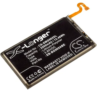 Obrázok produktu pre TECHTEK Batéria kompatibilná s [Samsung] Galaxy S9 Plus, Galaxy S9+, SC-03K, SGH-N943, SM-G9650/DS, SM-G965F, SM-G965F/DS, SM-G965J, SM-G965N, SM-G