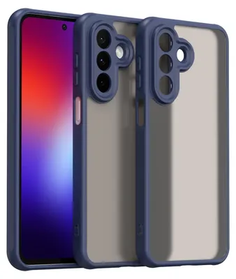 Produktbild von Samsung Galaxy A27 Hülle - Coverup Mattes Transparentes Back Cover mit Kameraschutz - Blau