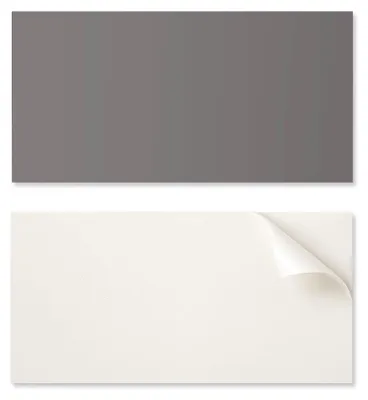Immagine prodotto di Pannello a parete in vinile per arredamento moderno, 100 x 50 cm, grigio