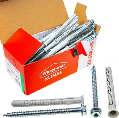 Zdjęcie produktu dla Kołek ramowy rozporowy 8x80 KLUCZ+TX torx 50szt